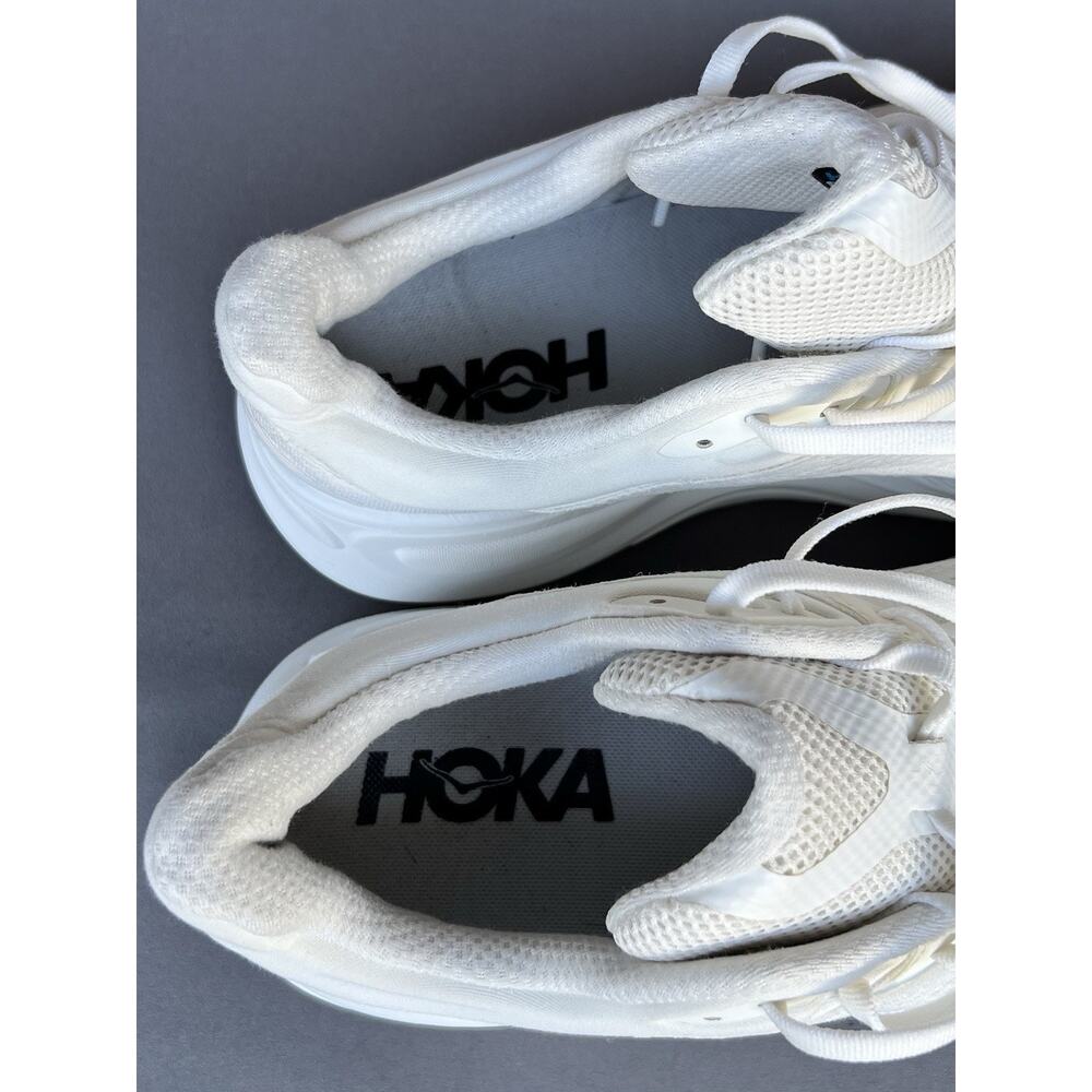 Hoka One One Bondi 9 Running Shoes White Men's Size 8 D US Size - Picture 11 of 11